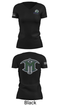 El Diamante High School Basketball 57210658 Women's Short Sleeve V-neck Shirt - 14