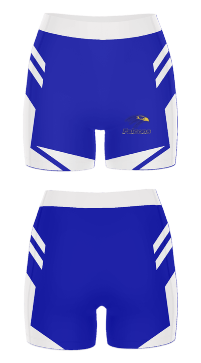 Bow High School Wrestling 35233861 Women's Compression Shorts - 22