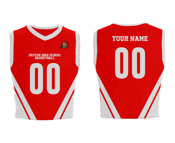 Mens Basketball Jersey, Sexton High School Basketball, Men's Basketball, Teamtime, Team time, sublimation, custom sports apparel, team uniforms, spirit wear, spiritwear, sports uniforms, custom shirts, team store, custom team store, fundraiser sports, apparel fundraiser
