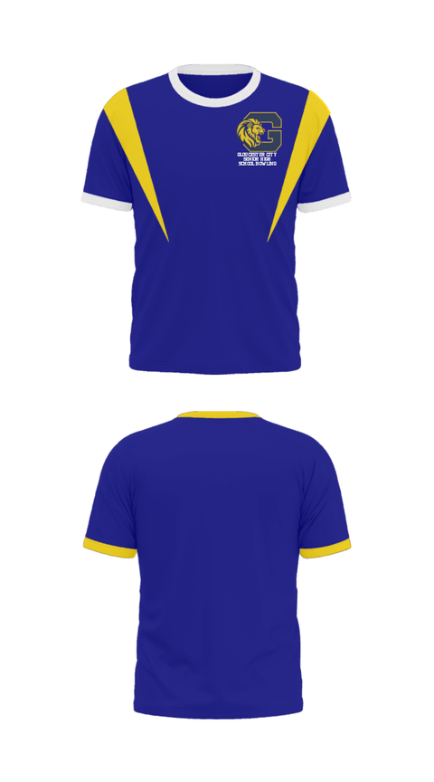 Short Sleeve Performance Shirt, Gloucester City Senior High School Bowling, Bowling, Teamtime, Team time, sublimation, custom sports apparel, team uniforms, spirit wear, spiritwear, sports uniforms, custom shirts, team store, custom team store, fundraiser sports, apparel fundraiser