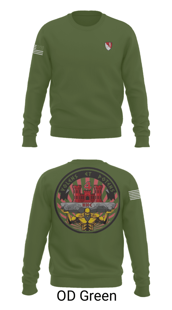 Crew Neck Sweatshirt, , Army, Teamtime, Team time, sublimation, custom sports apparel, team uniforms, spirit wear, spiritwear, sports uniforms, custom shirts, team store, custom team store, fundraiser sports, apparel fundraiser