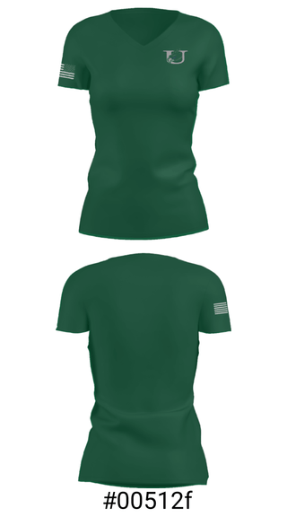 Women's Short Sleeve Vneck Shirt, Uwharrie Charter Academy, Spirit Store, Teamtime, Team time, sublimation, custom sports apparel, team uniforms, spirit wear, spiritwear, sports uniforms, custom shirts, team store, custom team store, fundraiser sports, apparel fundraiser