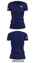 Hornedo Middle School Volleyball 25580249 Women's Short Sleeve V-neck Shirt - 21