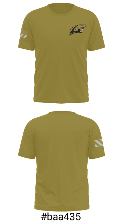 Corunna High School Wrestling 12954712 Short Sleeve Performance Shirt - 19