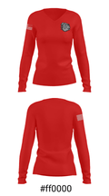 Kimberly Youth Association 4403338 Women's Long Sleeve V-neck Shirt - 20