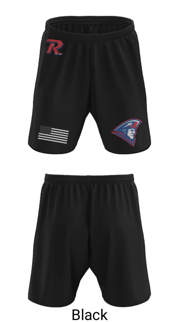 Athletic Shorts With Pockets, Revere High School Basketball, Men's Basketball, Teamtime, Team time, sublimation, custom sports apparel, team uniforms, spirit wear, spiritwear, sports uniforms, custom shirts, team store, custom team store, fundraiser sports, apparel fundraiser