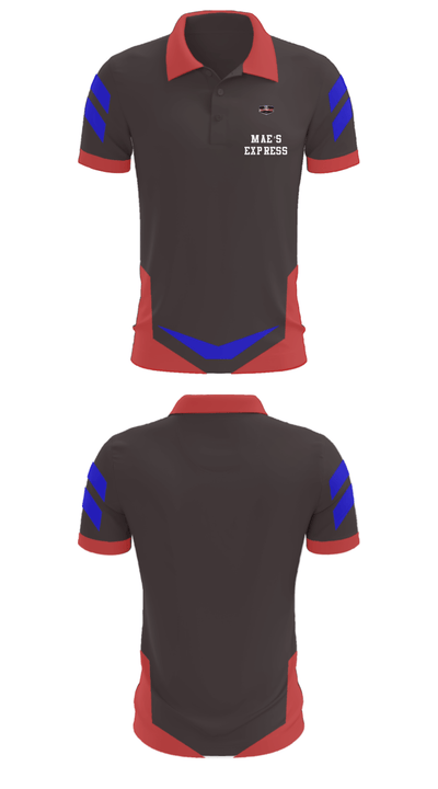 Mae’s Express 42428507 Short Sleeve Performance Polo - 29