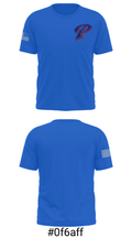 Pascagoula Track and Field 15202969 Short Sleeve Performance Shirt - 19