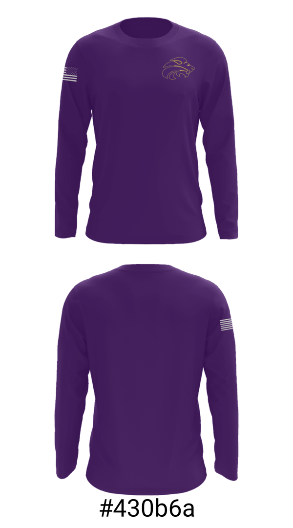 Long Sleeve Performance Shirt, Concrete High School Wrestling, Wrestling, Teamtime, Team time, sublimation, custom sports apparel, team uniforms, spirit wear, spiritwear, sports uniforms, custom shirts, team store, custom team store, fundraiser sports, apparel fundraiser