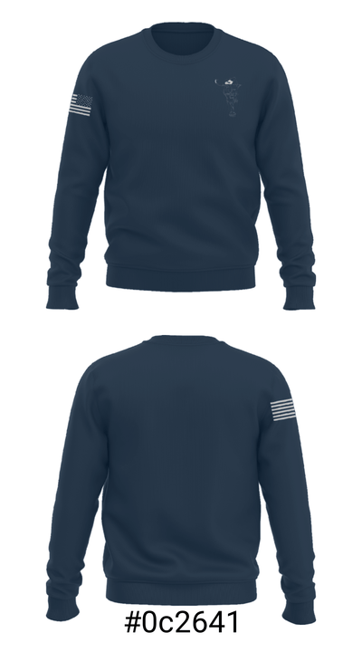 Wilsonville High School Wrestling 77157737 Crew Neck Sweatshirt - 16