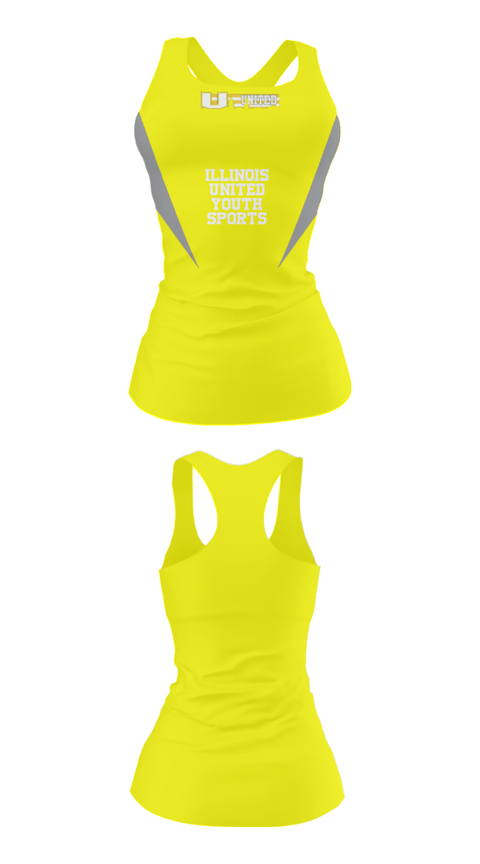 Tank Top, Illinois United Youth Sports, Spirit Store, Teamtime, Team time, sublimation, custom sports apparel, team uniforms, spirit wear, spiritwear, sports uniforms, custom shirts, team store, custom team store, fundraiser sports, apparel fundraiser