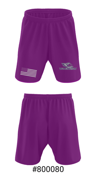 Athletic Shorts With Pockets, Burlington High School Basketball , Men's Basketball, Teamtime, Team time, sublimation, custom sports apparel, team uniforms, spirit wear, spiritwear, sports uniforms, custom shirts, team store, custom team store, fundraiser sports, apparel fundraiser