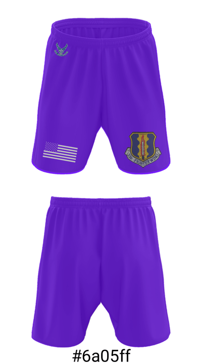 33rd Tactical Fighter Wing 38217245 Athletic Shorts With Pockets - 5
