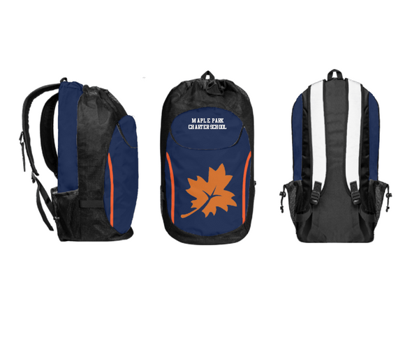 Gear Bag, Maple Park Charter School, Spirit Store, Teamtime, Team time, sublimation, custom sports apparel, team uniforms, spirit wear, spiritwear, sports uniforms, custom shirts, team store, custom team store, fundraiser sports, apparel fundraiser