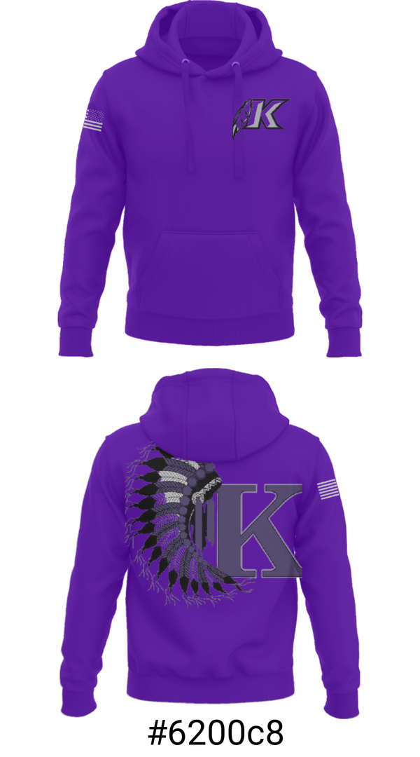Hoodie, Keokuk High School, Spirit Store, Teamtime, Team time, sublimation, custom sports apparel, team uniforms, spirit wear, spiritwear, sports uniforms, custom shirts, team store, custom team store, fundraiser sports, apparel fundraiser