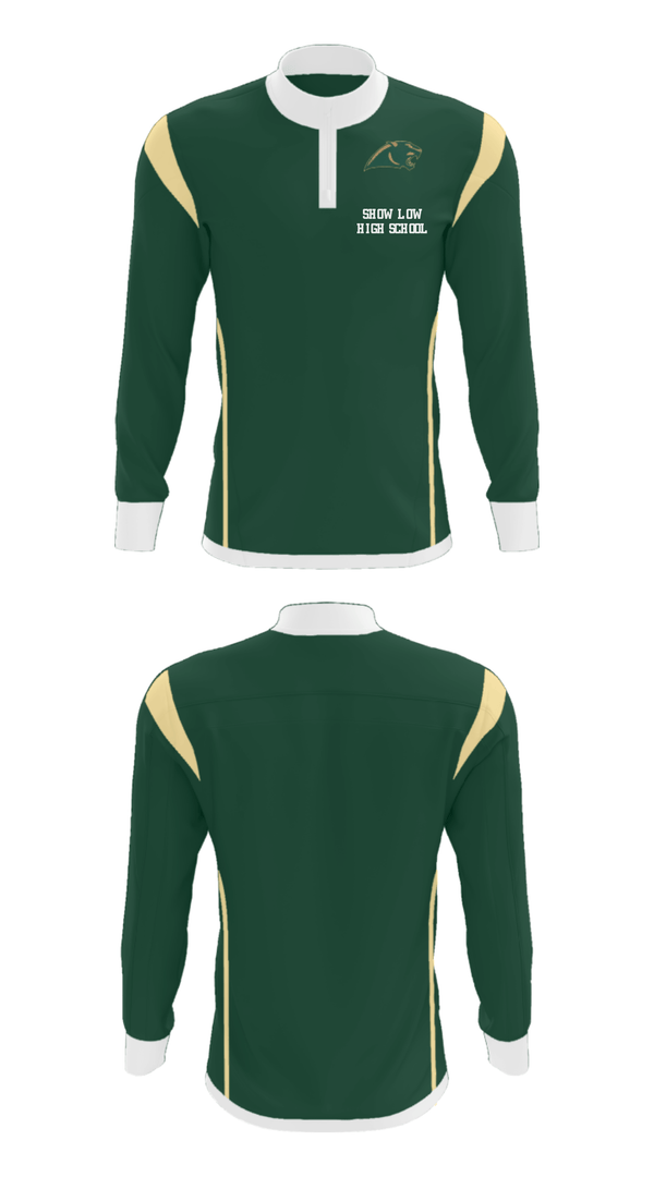 Quarter Zip Jacket, SHOW LOW HIGH SCHOOL, Spirit Store, Teamtime, Team time, sublimation, custom sports apparel, team uniforms, spirit wear, spiritwear, sports uniforms, custom shirts, team store, custom team store, fundraiser sports, apparel fundraiser