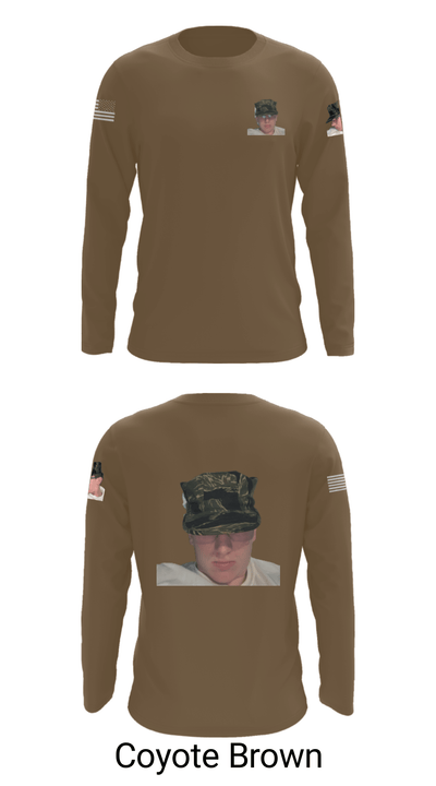 Airborne division 64639973 Long Sleeve Performance Shirt - 11