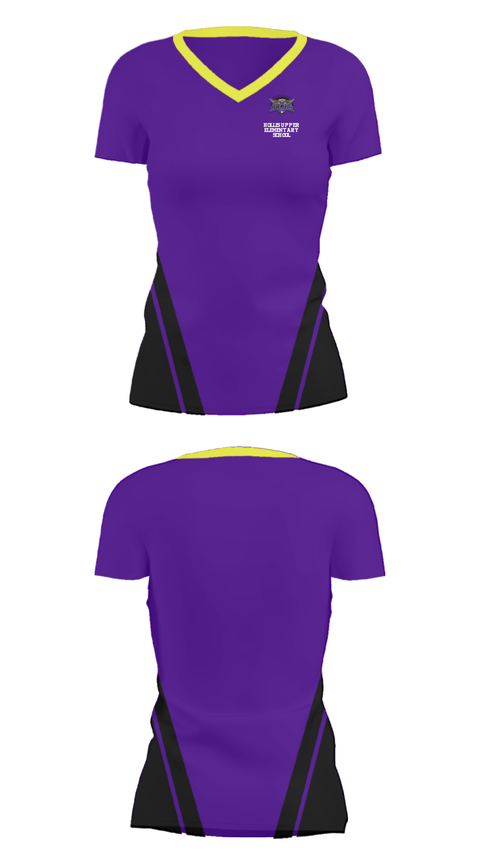 Women's Short Sleeve Vneck Shirt, Hollis Upper Elementary School, Spirit Store, Teamtime, Team time, sublimation, custom sports apparel, team uniforms, spirit wear, spiritwear, sports uniforms, custom shirts, team store, custom team store, fundraiser sports, apparel fundraiser