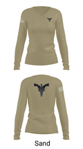 Tres Amigos 56993355 Women's Long Sleeve V-neck Shirt - 47