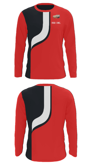 Long Sleeve Performance Shirt, USD INC., , Teamtime, Team time, sublimation, custom sports apparel, team uniforms, spirit wear, spiritwear, sports uniforms, custom shirts, team store, custom team store, fundraiser sports, apparel fundraiser