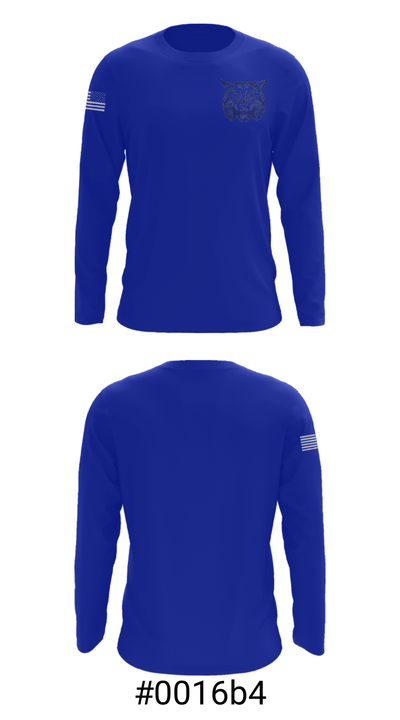 Troutman Middle School 42496110 Long Sleeve Performance Shirt - 18