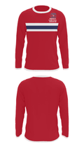 Voorhees Basketball Association 65521520 Long Sleeve Performance Shirt - 23