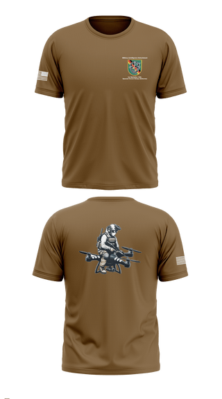 Short Sleeve Performance Shirt, Military Intelligence Detachment 1st Battalion 10th Special Forces Group (Airborne), Army, Teamtime, Team time, sublimation, custom sports apparel, team uniforms, spirit wear, spiritwear, sports uniforms, custom shirts, team store, custom team store, fundraiser sports, apparel fundraiser