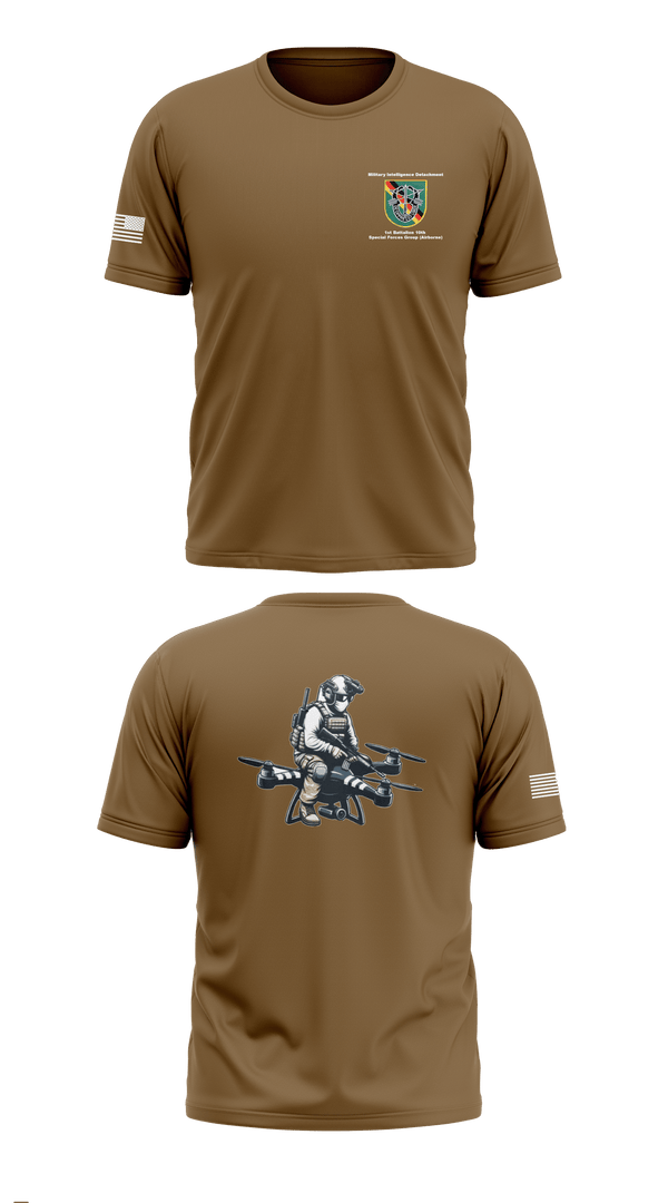 Short Sleeve Performance Shirt, Military Intelligence Detachment 1st Battalion 10th Special Forces Group (Airborne), Army, Teamtime, Team time, sublimation, custom sports apparel, team uniforms, spirit wear, spiritwear, sports uniforms, custom shirts, team store, custom team store, fundraiser sports, apparel fundraiser