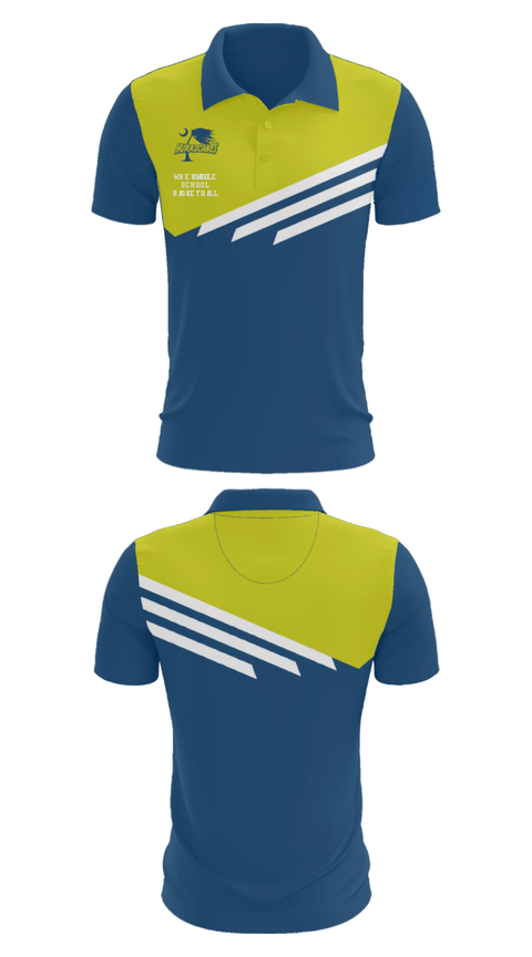 Short Sleeve Performance Polo, Wren Middle School Basketball, Men's Basketball, Teamtime, Team time, sublimation, custom sports apparel, team uniforms, spirit wear, spiritwear, sports uniforms, custom shirts, team store, custom team store, fundraiser sports, apparel fundraiser