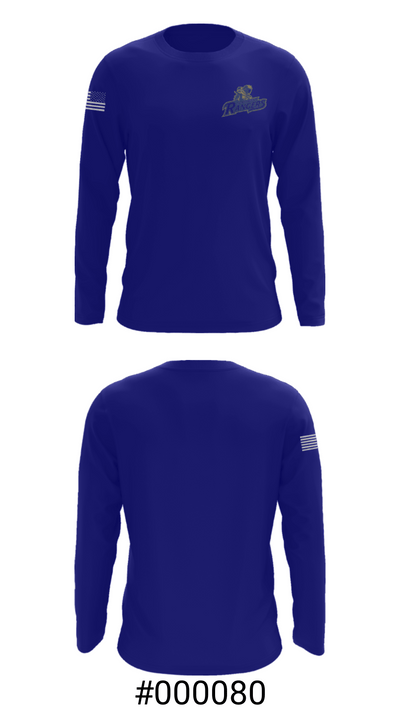 Northwest Area High School 55654161 Long Sleeve Performance Shirt - 18