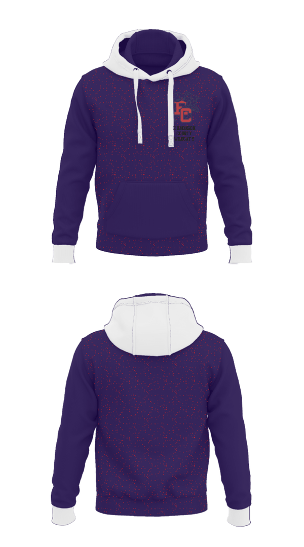 Hoodie, Edmonson County Wildcats, Men's Basketball, Teamtime, Team time, sublimation, custom sports apparel, team uniforms, spirit wear, spiritwear, sports uniforms, custom shirts, team store, custom team store, fundraiser sports, apparel fundraiser