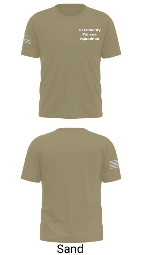 Short Sleeve Performance Shirt, 51 Security Forces Squadron, , Teamtime, Team time, sublimation, custom sports apparel, team uniforms, spirit wear, spiritwear, sports uniforms, custom shirts, team store, custom team store, fundraiser sports, apparel fundraiser