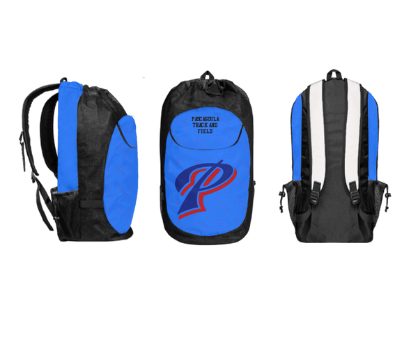 Gear Bag, Pascagoula Track and Field, Track & Field, Teamtime, Team time, sublimation, custom sports apparel, team uniforms, spirit wear, spiritwear, sports uniforms, custom shirts, team store, custom team store, fundraiser sports, apparel fundraiser