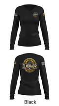 Kqmen 86401699 Women's Long Sleeve V-neck Shirt - 13
