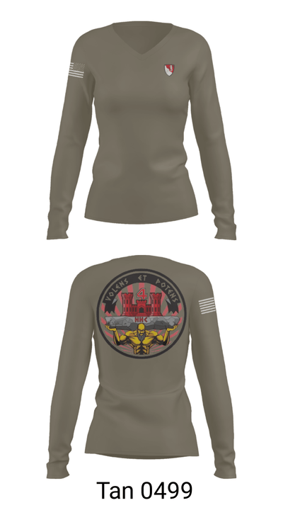 VanGaurds 56010814 Women's Long Sleeve V-neck Shirt - 39