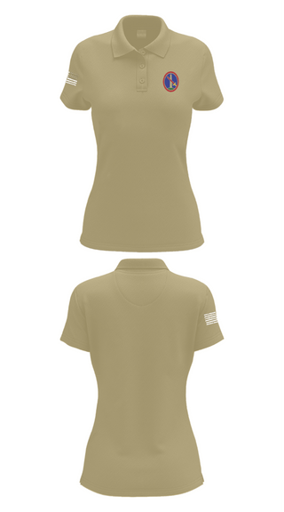 Women's Short Sleeve Performance Polo, MDW, Army, Teamtime, Team time, sublimation, custom sports apparel, team uniforms, spirit wear, spiritwear, sports uniforms, custom shirts, team store, custom team store, fundraiser sports, apparel fundraiser