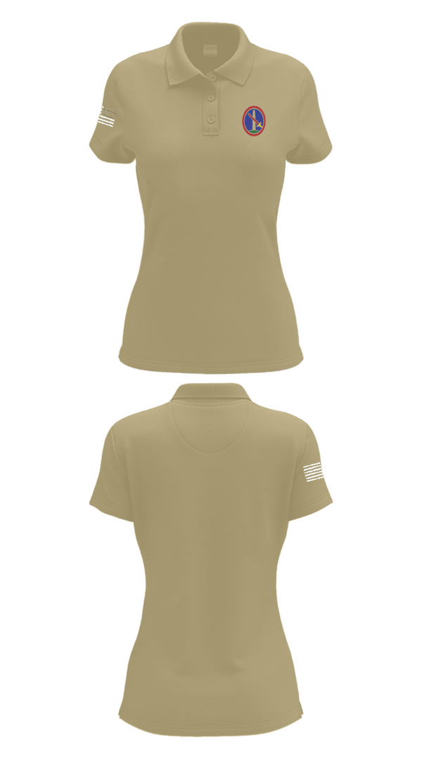 Women's Short Sleeve Performance Polo, MDW, Army, Teamtime, Team time, sublimation, custom sports apparel, team uniforms, spirit wear, spiritwear, sports uniforms, custom shirts, team store, custom team store, fundraiser sports, apparel fundraiser