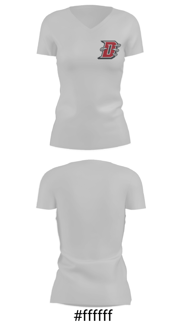 Women's Short Sleeve Vneck Shirt, Dover Area High School Wrestling, Wrestling, Teamtime, Team time, sublimation, custom sports apparel, team uniforms, spirit wear, spiritwear, sports uniforms, custom shirts, team store, custom team store, fundraiser sports, apparel fundraiser