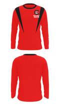 Cocke County High School Wrestling 80339347 Long Sleeve Performance Shirt - 32