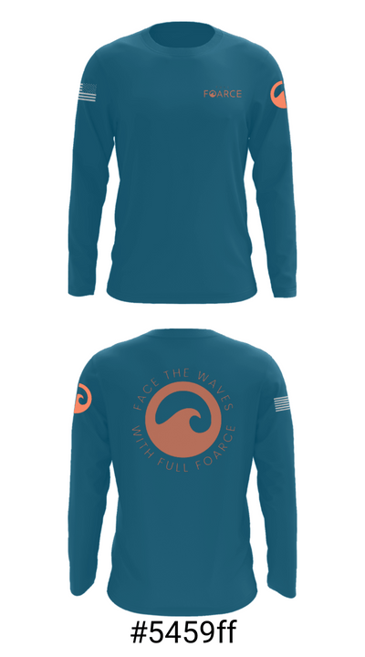 Full Foarce 4418872 Long Sleeve Performance Shirt - 18