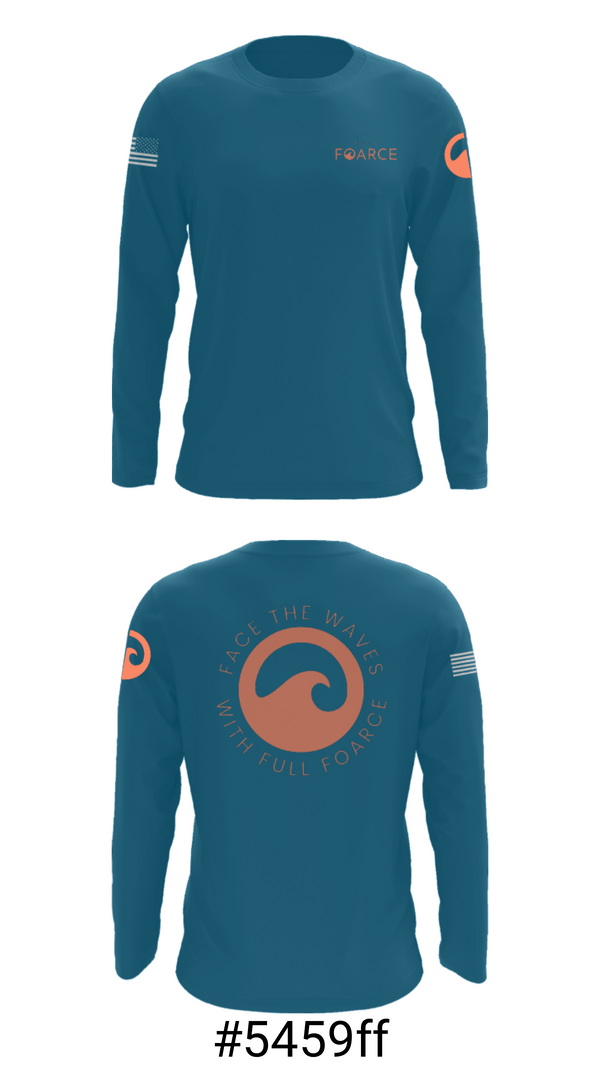 Long Sleeve Performance Shirt, Full Foarce, Spirit Store, Teamtime, Team time, sublimation, custom sports apparel, team uniforms, spirit wear, spiritwear, sports uniforms, custom shirts, team store, custom team store, fundraiser sports, apparel fundraiser