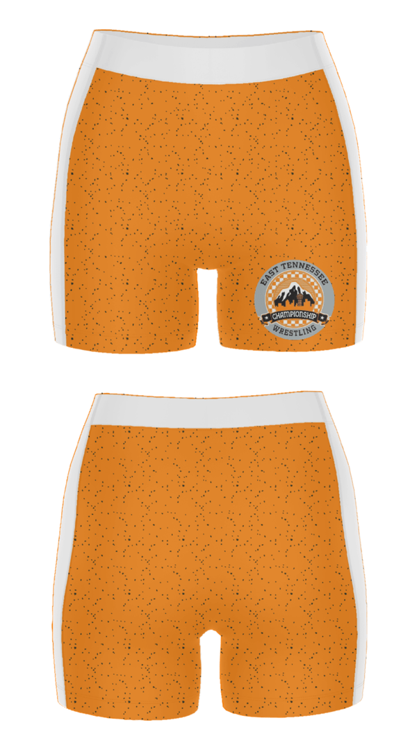 Women's Compression Shorts, ETCW, Wrestling, Teamtime, Team time, sublimation, custom sports apparel, team uniforms, spirit wear, spiritwear, sports uniforms, custom shirts, team store, custom team store, fundraiser sports, apparel fundraiser