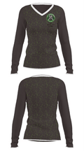 5150 OUTFITTERS GAMING 54554342 Women's Long Sleeve V-neck Shirt - 31
