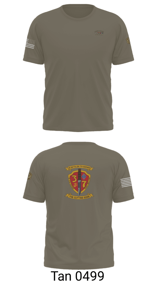Short Sleeve Performance Shirt, 3rd. Battalion 7th. Marines, Marines, Teamtime, Team time, sublimation, custom sports apparel, team uniforms, spirit wear, spiritwear, sports uniforms, custom shirts, team store, custom team store, fundraiser sports, apparel fundraiser