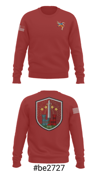 Crew Neck Sweatshirt, 673 EFD Vs. 134 FEST, Army, Teamtime, Team time, sublimation, custom sports apparel, team uniforms, spirit wear, spiritwear, sports uniforms, custom shirts, team store, custom team store, fundraiser sports, apparel fundraiser