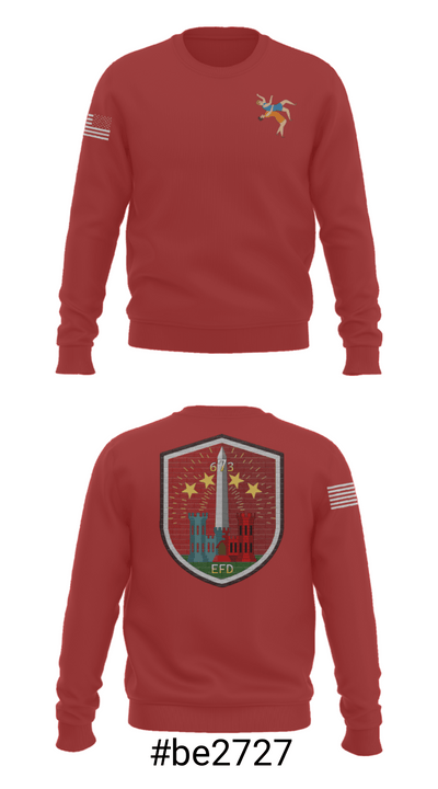 673 EFD Vs. 134 FEST 93499085 Crew Neck Sweatshirt - 2