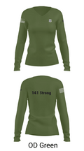 141 Strong 28251184 Women's Long Sleeve V-neck Shirt - 31