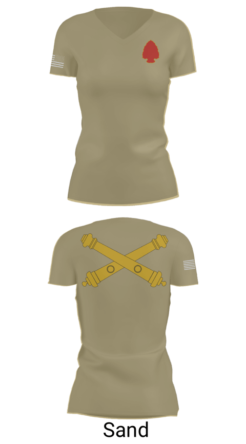 Women's Short Sleeve Vneck Shirt, , National Guard, Teamtime, Team time, sublimation, custom sports apparel, team uniforms, spirit wear, spiritwear, sports uniforms, custom shirts, team store, custom team store, fundraiser sports, apparel fundraiser