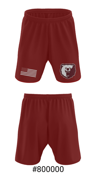 Willow Springs Middle School Basketball 72515571 Athletic Shorts With Pockets - 15