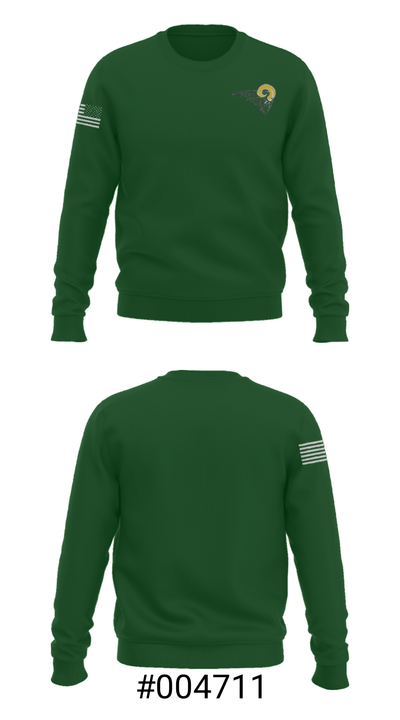 Bay Creek Middle School  Basketball 51634405 Crew Neck Sweatshirt - 16